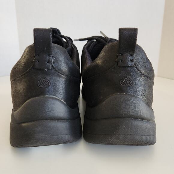 Clarks mens Tunsil Lane Oxford, Black Synthetic, 11.5 US main image 6
